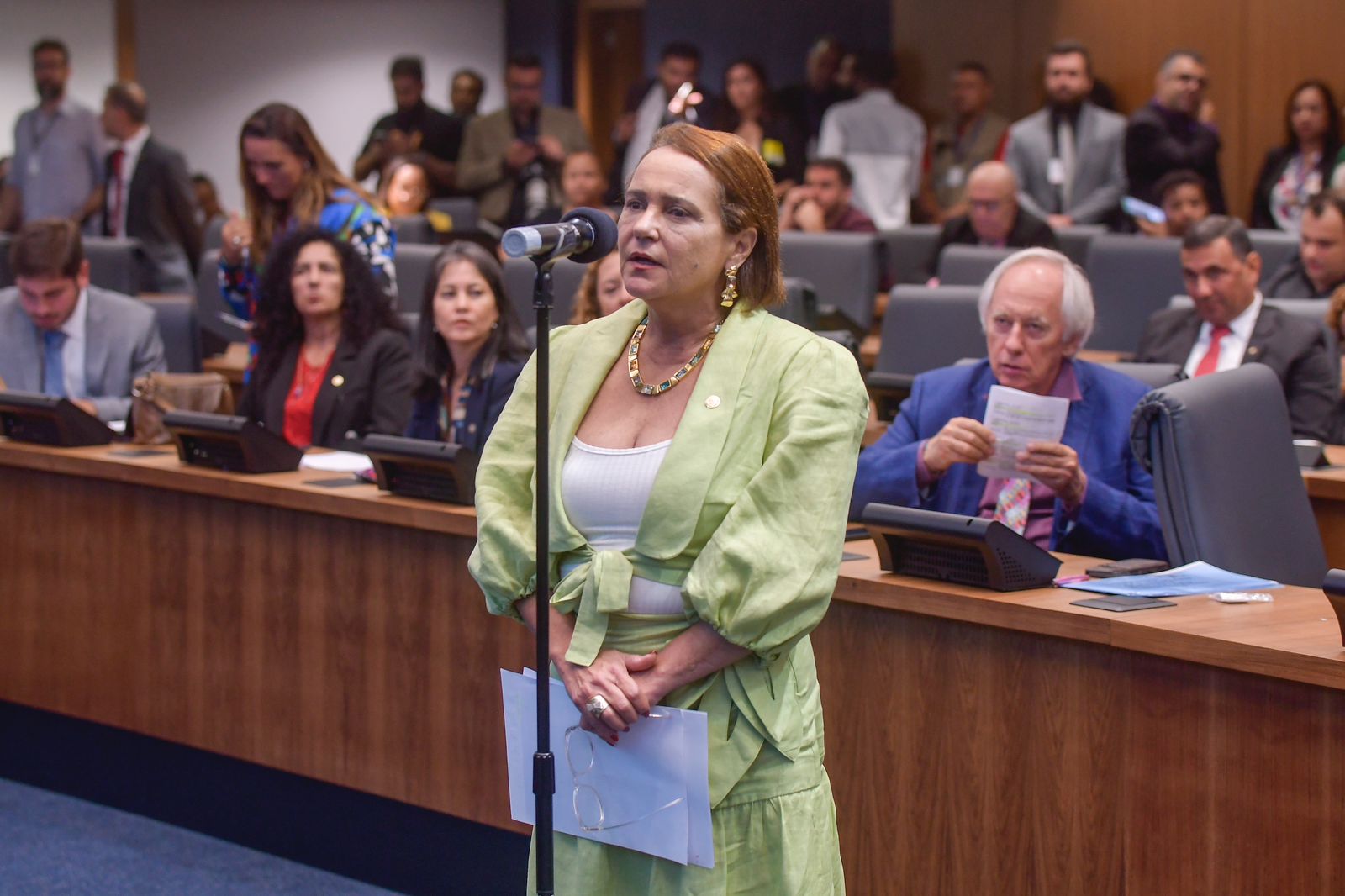 Carla Machado elogia procurador e diretor da Alerj: “Técnicos e muito competentes”