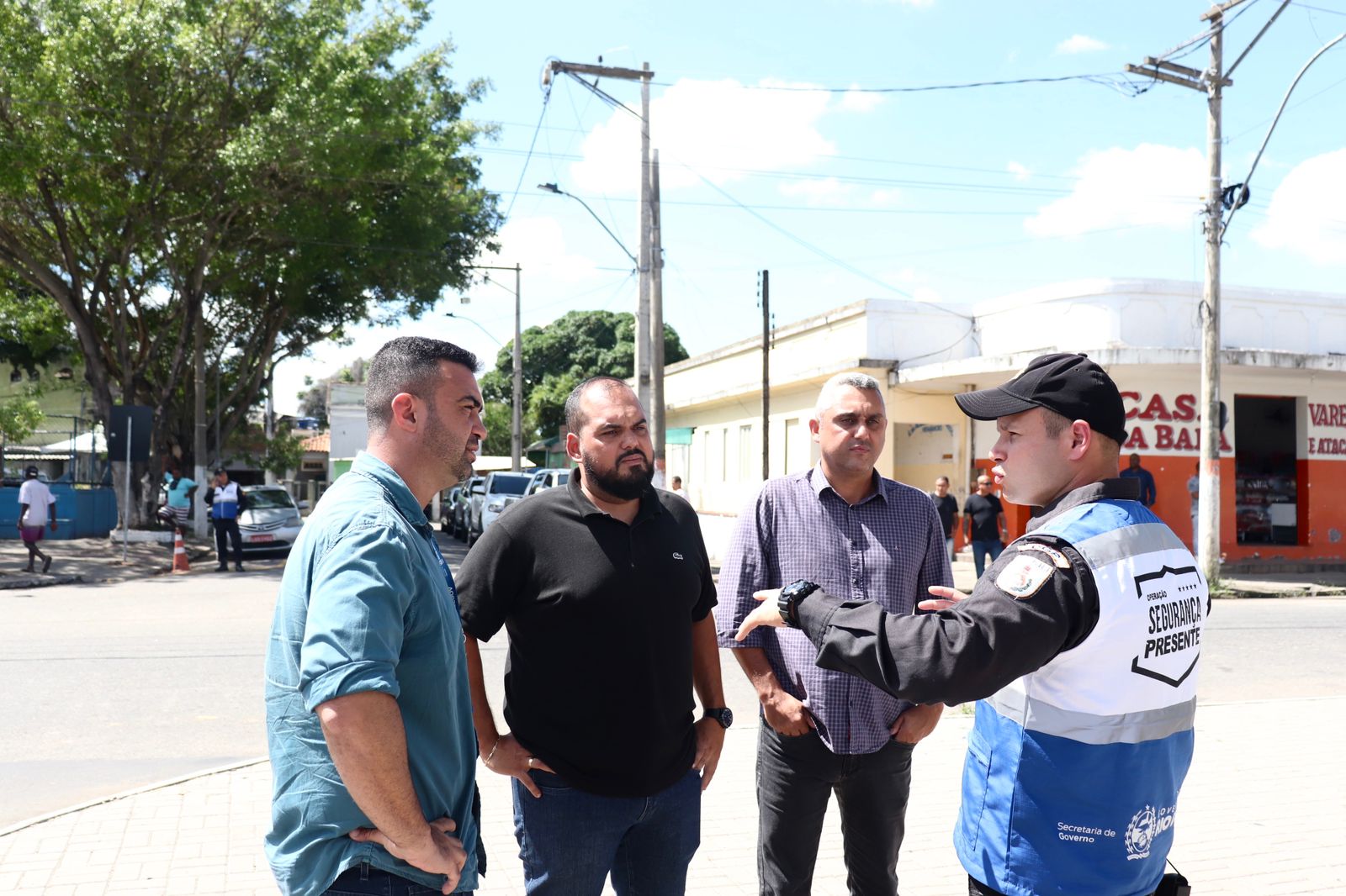 Visita técnica para expansão do Segurança Presente em Goitacazes e Travessão