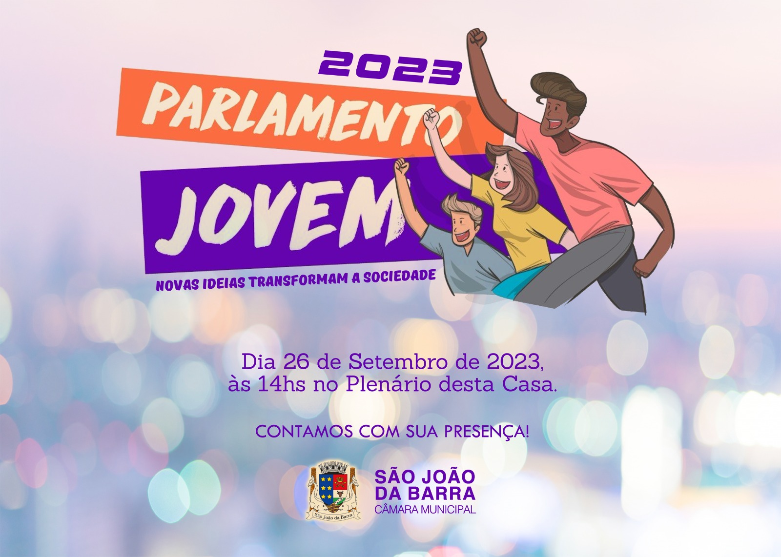 Alunos de SJB vão ser vereadores por um dia no Parlamento Jovem 2023