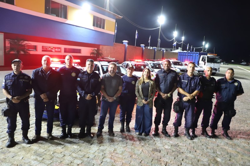 Carla Caputi entrega novos veículos para Guarda Municipal de SJB