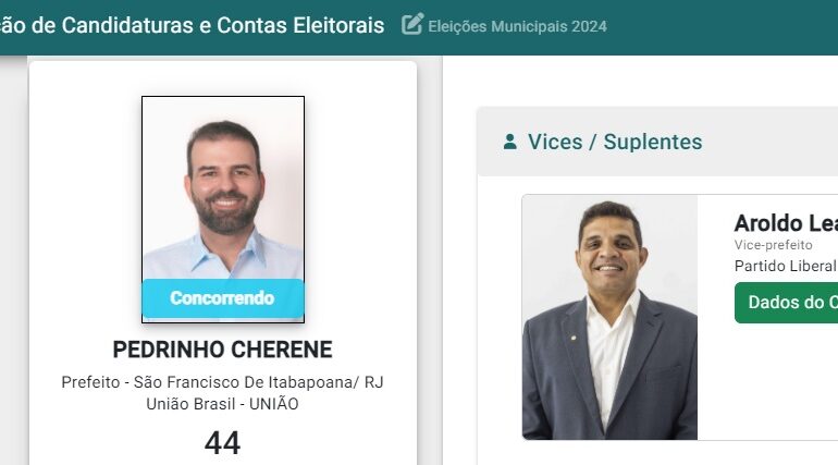 Pedrinho Cherene registra candidatura a prefeito de SFI