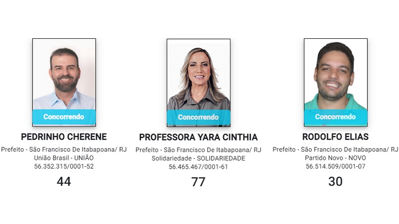 SFI com três candidaturas a prefeito registradas