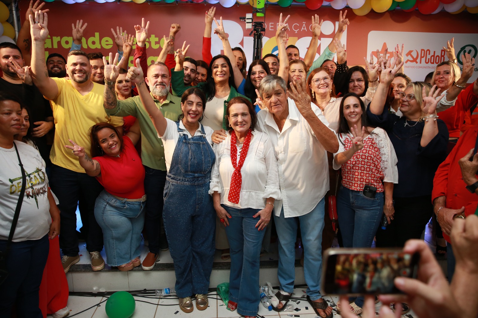 Federação Brasil da Esperança lança 14 candidatos a vereador em SJB