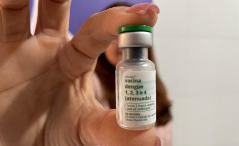Vacinação contra a dengue começa segunda em SJB