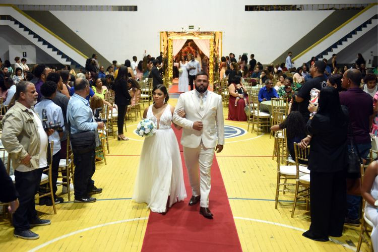 Inscrições para casamento comunitário em Campos