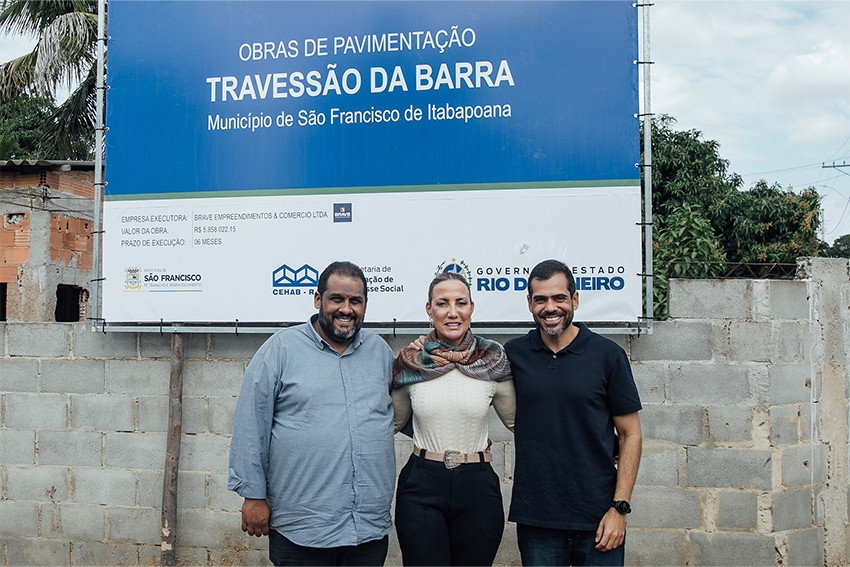 Travessão de Barra ganha pavimentação em 12 ruas