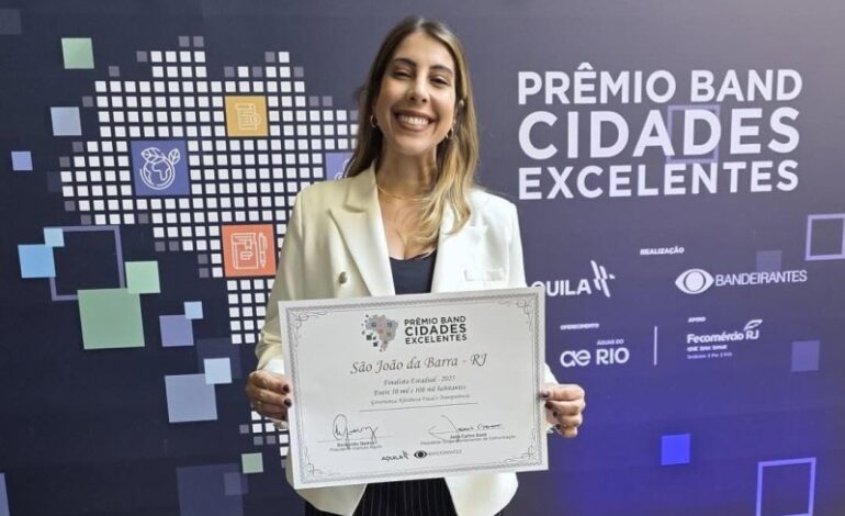 SJB mantém posição de destaque no Prêmio Band Cidades Excelentes 2025