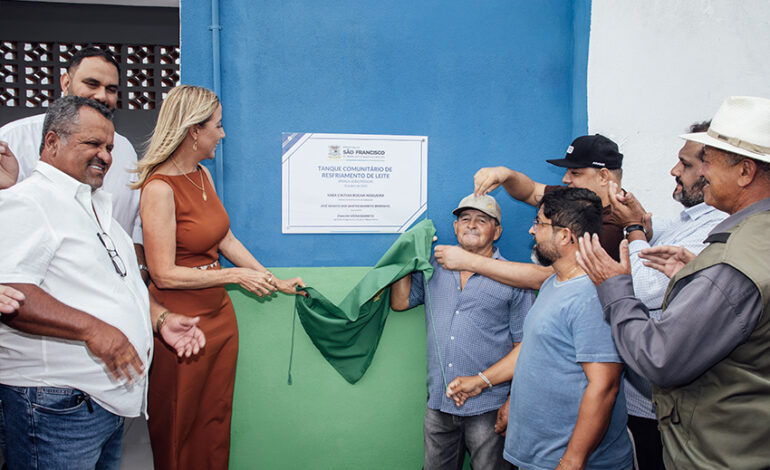 Tanque comunitário de leite é inaugurado em Praça João Pessoa