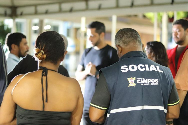 Campos tem recebido pessoas em situação de rua de outros municípios