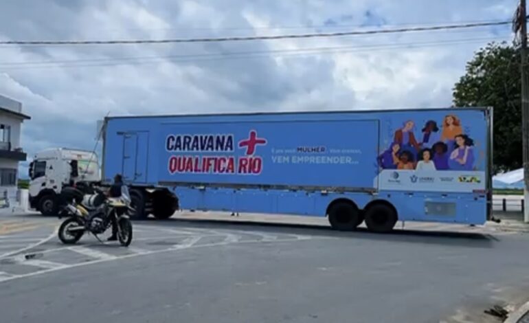 Caravana Qualifica Rio, voltada para mulheres, segue em SJB até sexta