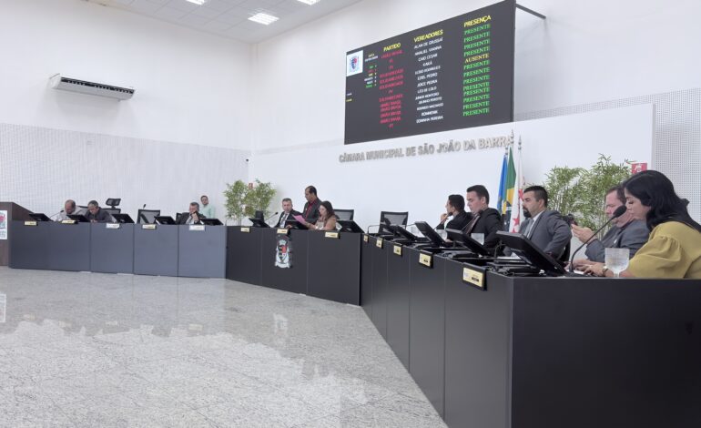 Câmara de SJB aprova reajuste salarial e mudança na lei do Cartão do Servidor
