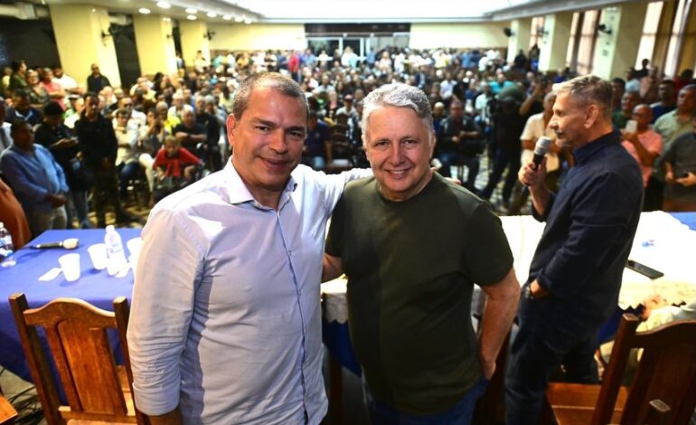 Frederico Paes marca presença no lançamento da pré-candidatura de Garotinho a governador