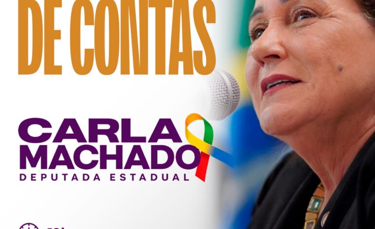 Carla Machado convida para prestação de contas em SJB e tem apoio da prefeita, vice e nove vereadores