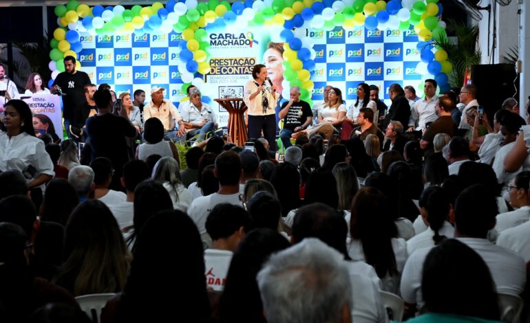 “Tenho mãos limpas, não envergonho nenhum de vocês”, afirma Carla Machado em prestação de contas