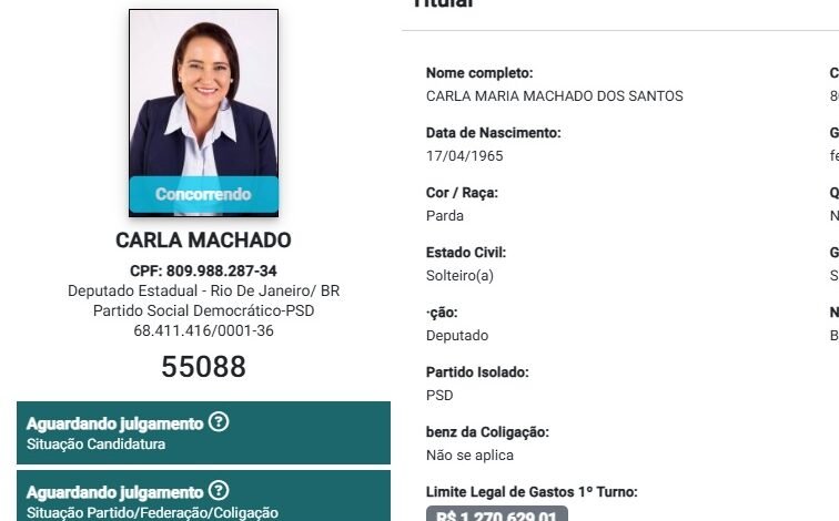 Candidatura de Carla Machado à reeleição é registrada na Justiça Eleitoral