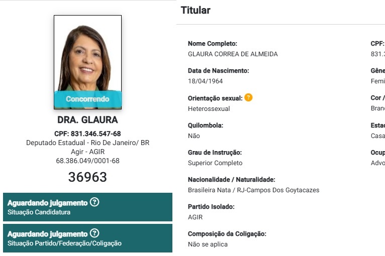 Não eram só duas… Drª Glaura também é candidata de Campos à Alerj pelo Agir