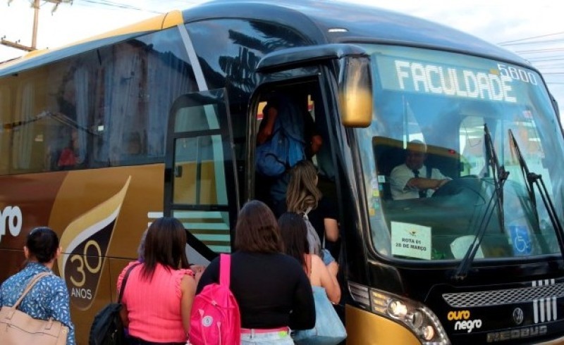 Período de recadastramento e novos cadastros do Transporte Universitário em SJB
