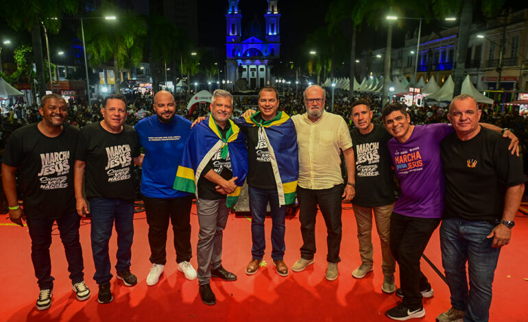 Campos realiza 20ª edição da Marcha Para Jesus