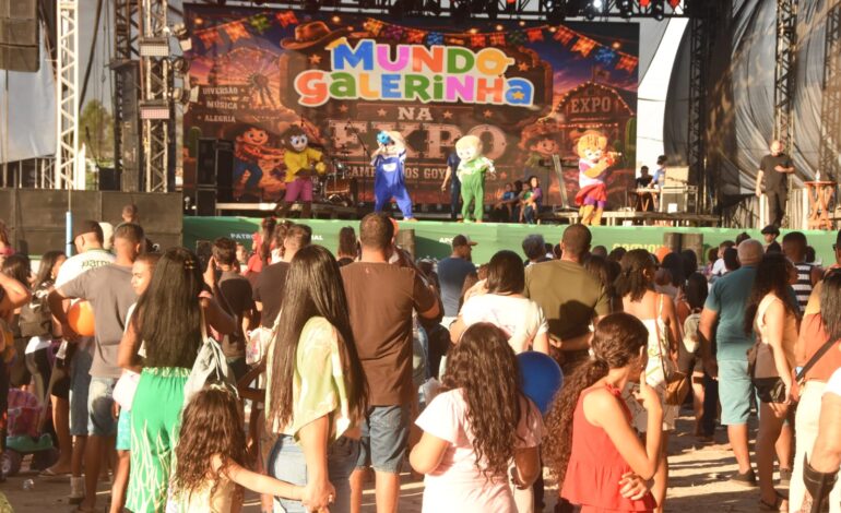 Crianças e adolescentes dos acolhimentos têm tarde de lazer na Expo