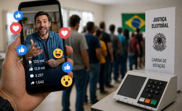 Likes, views, engajamento… e os votos?