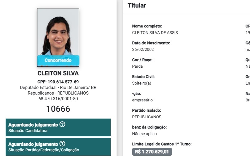 E tem mais um… Cleiton Silva é outro nome da região na corrida à Alerj