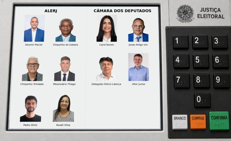 Nascidos na região, mas com base fora: mais 10 candidatos a deputado no RJ
