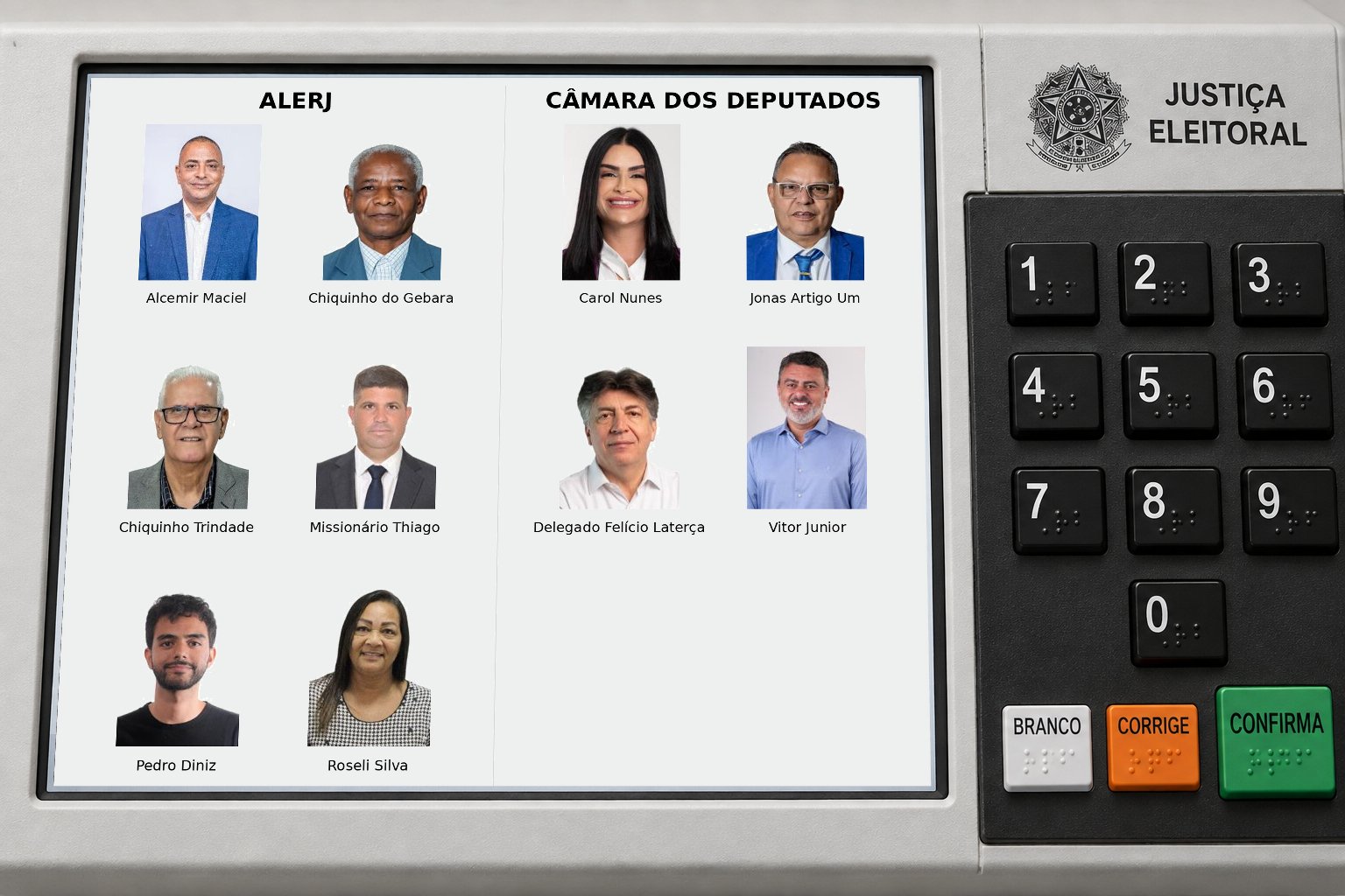 Nascidos na região, mas com base fora: mais 10 candidatos a deputado no RJ