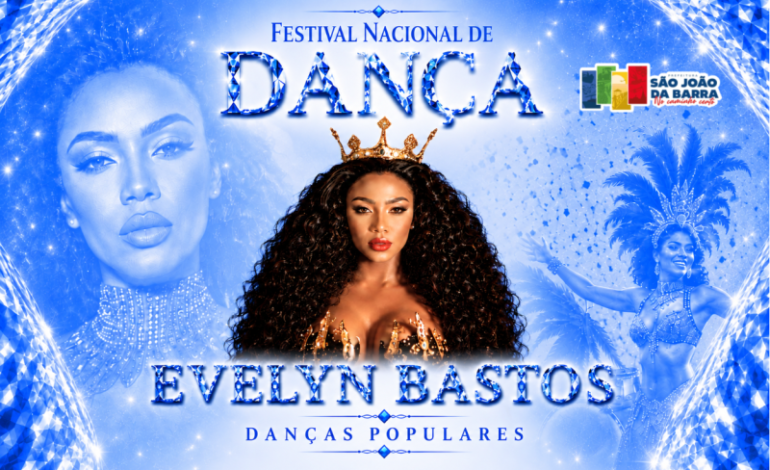 Madrinha de bateria da Mangueira estará no Festival Nacional de Dança em SJB