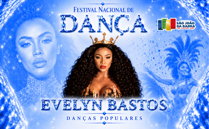 Madrinha de bateria da Mangueira estará no Festival Nacional de Dança em SJB