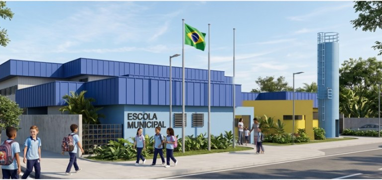 Carla Caputi anuncia licitação para construção de escola em Atafona