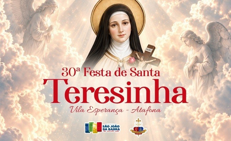 Festa de Santa Teresinha começa neste fim de semana em Atafona