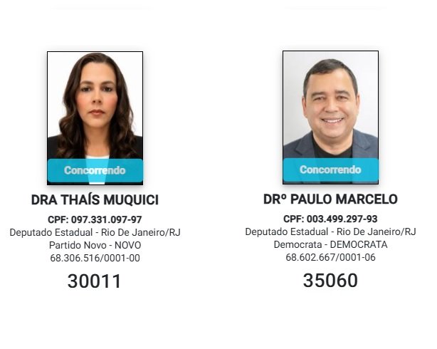 Mais dois nomes da região ampliam lista na corrida à Alerj