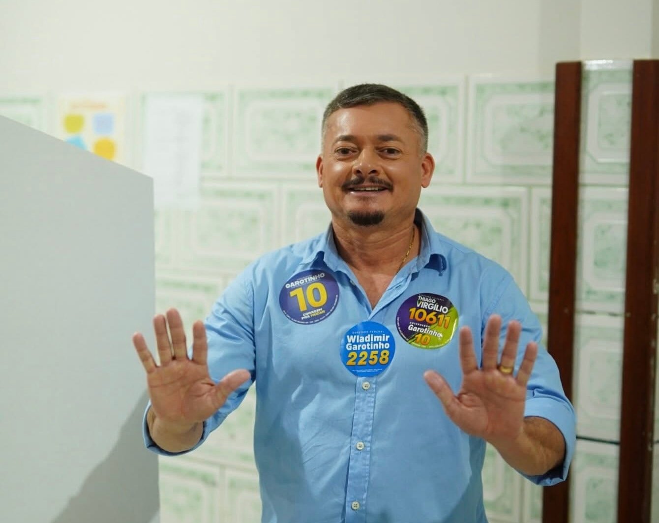 Thiago Virgílio vota em Campos e projeta comemoração da vitória