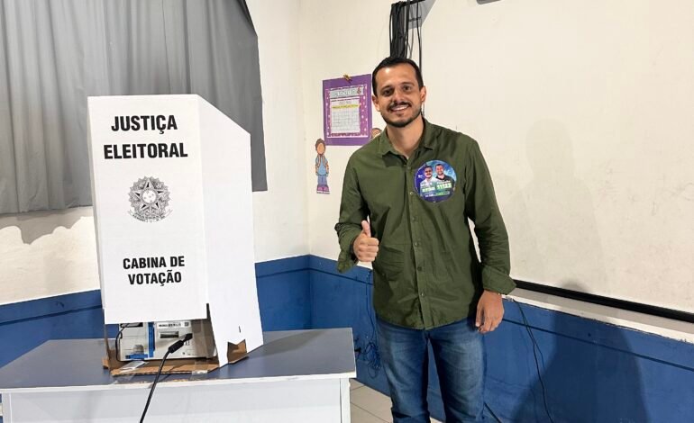 Danilo Barreto vota em SJB e destaca ‘voz e vez’ para os sanjoanenses