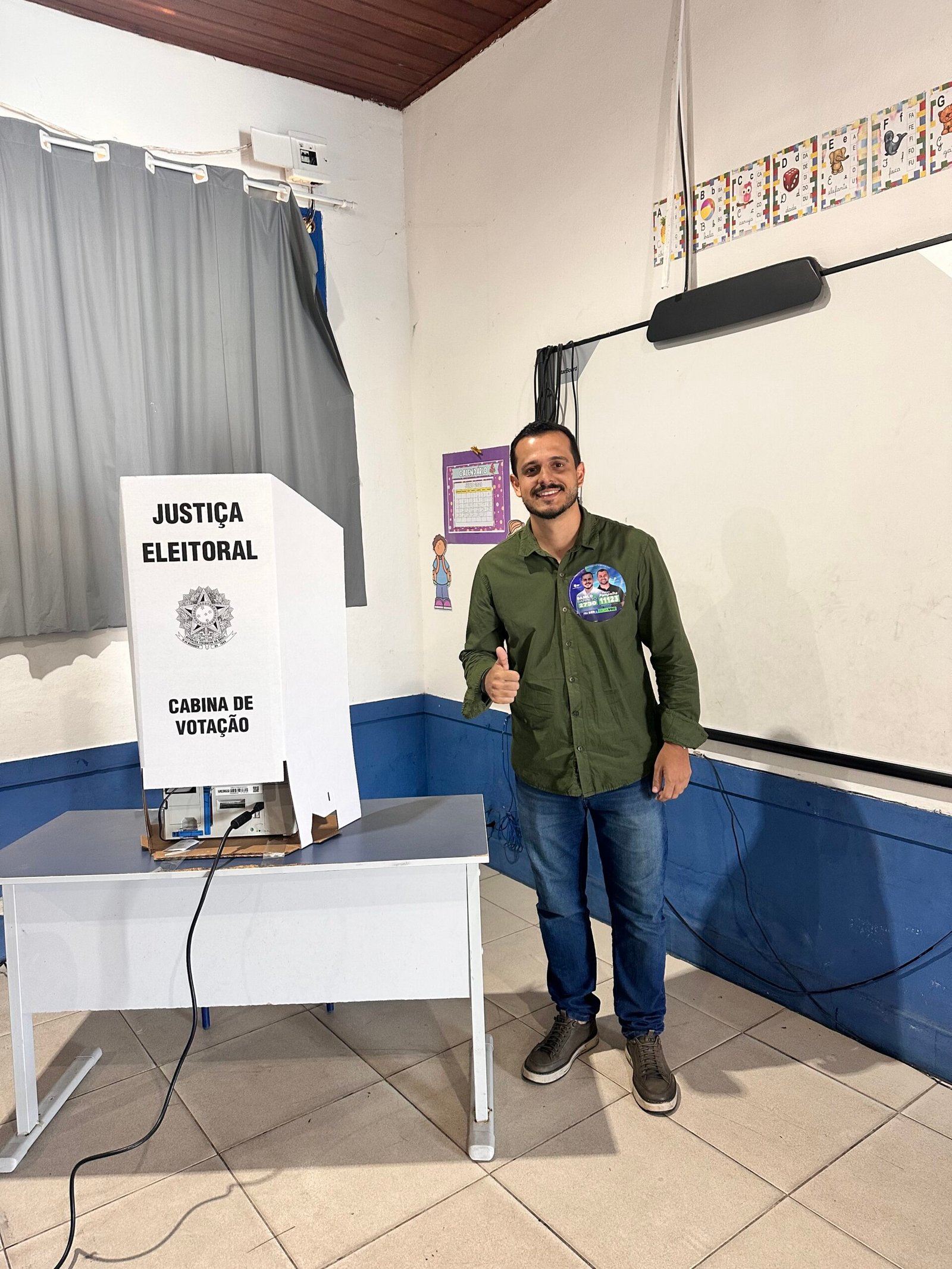 Danilo Barreto vota em SJB e destaca ‘voz e vez’ para os sanjoanenses
