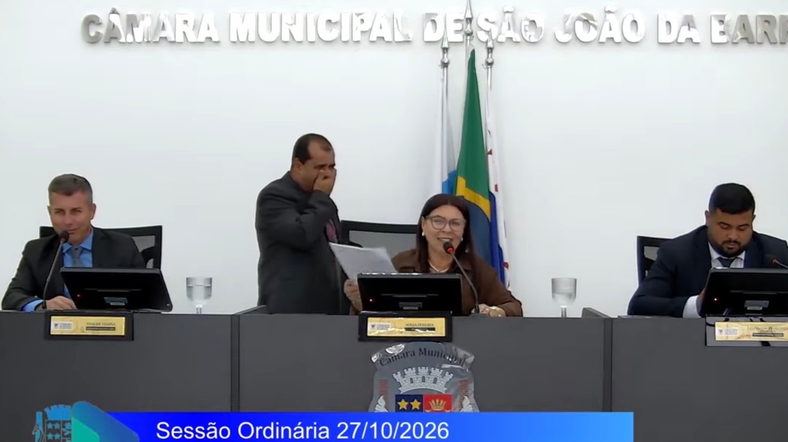 Vereador do PL fica encarregado de ler moção com elogios a Lula em SJB